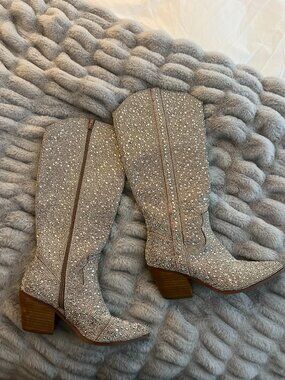 Sparkle Rhinestone Cowboy Boots